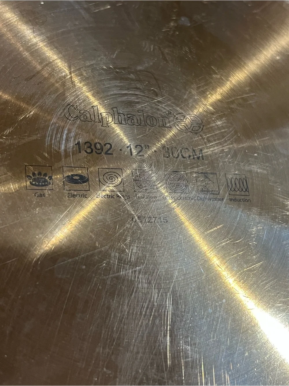 Calphalon Stainless Steel 12” Frying Pan#1392